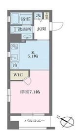 KDXレジデンス森下千歳 1206 間取り図