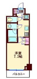 ドレッセ目黒大橋プレヴィ 14階 間取り図