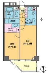 カスタリア高輪 514 間取り図