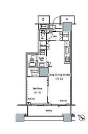 ザ・東京タワーズ ミッドタワー 615 間取り図