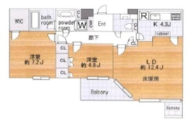 イトーピア自由が丘IDEA 2階 間取り図