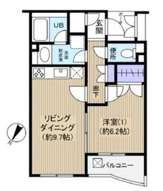 エルミタージュ参宮橋 312 間取り図