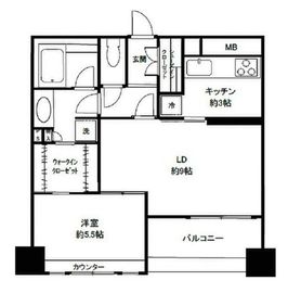ファミールアクアージュ 10階 間取り図