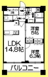 アトラスタワー西新宿 3階 間取り図