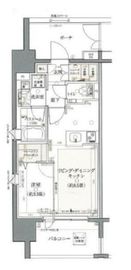 クリオ神田 6階 間取り図