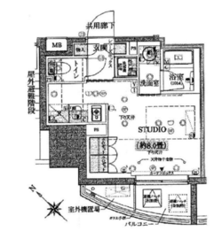 ローレルアイ茗荷谷教育の森公園 15階 間取り図