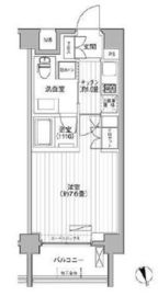 プラネソシエ大森山王 315 間取り図