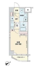 ベルティス渋谷 902 間取り図