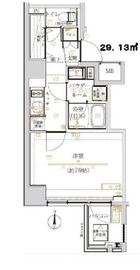 アルテシモノルガ 603 間取り図