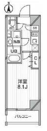 プライマルタワー錦糸町 1101 間取り図