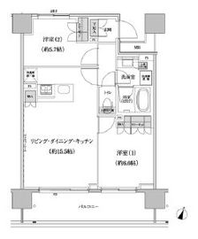 パークハビオ渋谷本町レジデンス 1104 間取り図