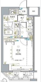 クレヴィスタ亀戸4 3階 間取り図