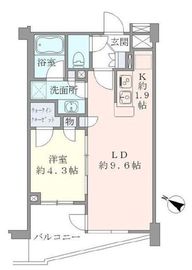 フジトピア目黒祐天寺 10400 間取り図