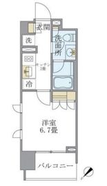 アパートメンツ千駄木 1004 間取り図