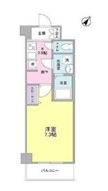 ル・ヴィラージュ中目黒 207 間取り図