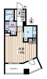 ラヴォーグ南青山 2階 間取り図