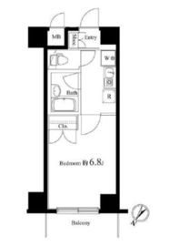 ヴェルトウォーターフロント 9階 間取り図