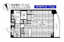 グランドコンシェルジュ広尾 8階 間取り図