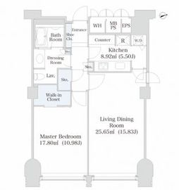 ラ・トゥール千代田 2711 間取り図