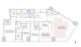 ラ・トゥール新宿 4210 間取り図
