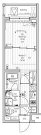 プレミアムキューブ東中野 302 間取り図