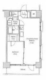 ソサエティ蔵前 901 間取り図