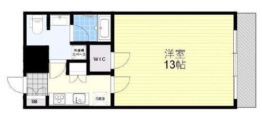 コンシェリア西新宿タワーズウエスト 20階 間取り図