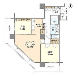 豊洲シエルタワー 28階 間取り図