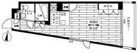 グランドコンシェルジュ都立大学 2階 間取り図