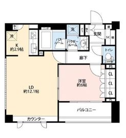 シティハウス目黒 3階 間取り図