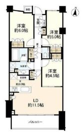 ブランズ弦巻二丁目 1階 間取り図