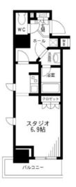 レジディア九段下 1206 間取り図