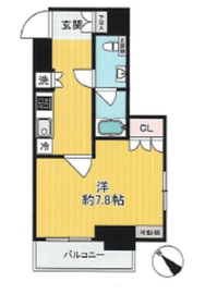 セジョリ目黒 4階 間取り図