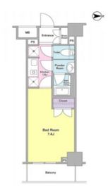 カッシア両国 703 間取り図