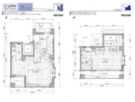 ガイアシティ三番町 802 間取り図