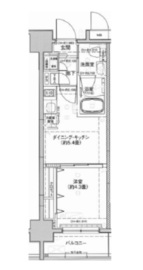 J･ワザック両国 9階 間取り図