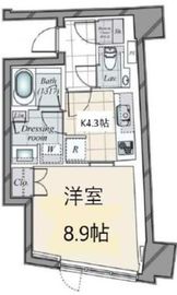 パークコート青山ザ・タワー 4階 間取り図