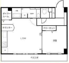 飯倉ヒルズ 11階 間取り図