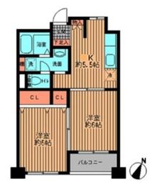 プライムアーバン勝どき 314 間取り図