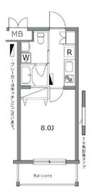 ガーデン荏原中延 303 間取り図