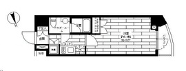 グランドコンシェルジュ広尾 2階 間取り図