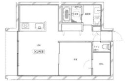 フォーリア西麻布CASA 102 間取り図