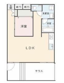 フォーリア西麻布CASA 103 間取り図