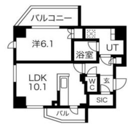 ビーロット千駄木レジデンス 204 間取り図