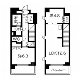 ビーロット千駄木レジデンス 101 間取り図