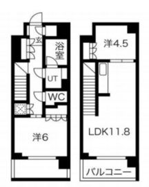 ビーロット千駄木レジデンス 102 間取り図