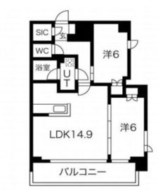 ビーロット千駄木レジデンス 303 間取り図