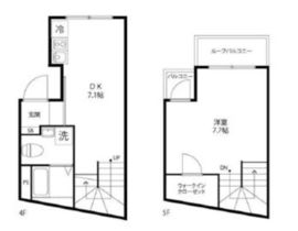 ミナトテラス 401 間取り図