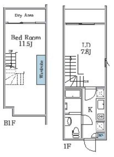 ラピス恵比寿2 102 間取り図