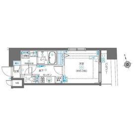 ZOOM渋谷富ヶ谷 3階 間取り図